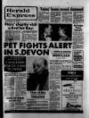 Torbay Express and South Devon Echo Tuesday 16 October 1984 Page 1