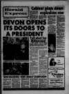 Torbay Express and South Devon Echo Thursday 25 October 1984 Page 1