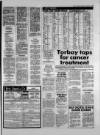 Torbay Express and South Devon Echo Wednesday 05 December 1984 Page 21