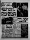 Torbay Express and South Devon Echo Friday 28 December 1984 Page 1