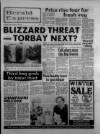 Torbay Express and South Devon Echo Thursday 17 January 1985 Page 1