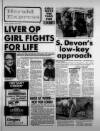 Torbay Express and South Devon Echo Wednesday 08 May 1985 Page 1