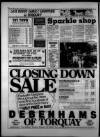 Torbay Express and South Devon Echo Thursday 12 December 1985 Page 10