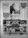 Torbay Express and South Devon Echo Thursday 02 January 1986 Page 14