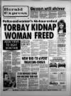 Torbay Express and South Devon Echo Tuesday 06 January 1987 Page 1