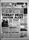 Torbay Express and South Devon Echo Friday 23 January 1987 Page 1