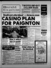 Torbay Express and South Devon Echo Thursday 05 March 1987 Page 1