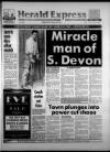 Torbay Express and South Devon Echo Wednesday 30 December 1987 Page 1