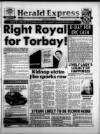 Torbay Express and South Devon Echo Tuesday 05 January 1988 Page 1