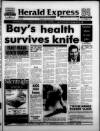 Torbay Express and South Devon Echo Thursday 14 January 1988 Page 1