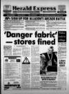 Torbay Express and South Devon Echo Friday 12 February 1988 Page 1