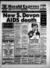Torbay Express and South Devon Echo Tuesday 08 March 1988 Page 1