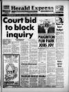 Torbay Express and South Devon Echo Tuesday 15 March 1988 Page 1