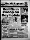 Torbay Express and South Devon Echo Monday 22 August 1988 Page 1