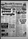 Torbay Express and South Devon Echo Wednesday 02 November 1988 Page 1