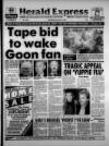 Torbay Express and South Devon Echo Thursday 03 November 1988 Page 1