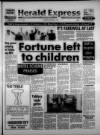 Torbay Express and South Devon Echo Tuesday 08 November 1988 Page 1
