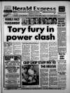 Torbay Express and South Devon Echo Wednesday 16 November 1988 Page 1