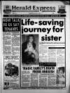 Torbay Express and South Devon Echo Wednesday 25 January 1989 Page 1