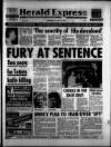 Torbay Express and South Devon Echo Wednesday 15 February 1989 Page 1