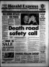 Torbay Express and South Devon Echo Monday 20 February 1989 Page 1