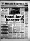 Torbay Express and South Devon Echo Tuesday 21 February 1989 Page 1