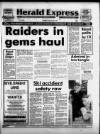 Torbay Express and South Devon Echo Tuesday 28 February 1989 Page 1