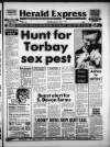 Torbay Express and South Devon Echo Monday 27 March 1989 Page 1