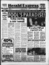 Torbay Express and South Devon Echo Saturday 29 April 1989 Page 1