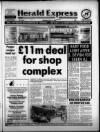 Torbay Express and South Devon Echo Thursday 27 April 1989 Page 1