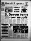 Torbay Express and South Devon Echo Tuesday 02 May 1989 Page 1
