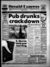 Torbay Express and South Devon Echo Thursday 01 June 1989 Page 1