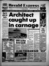 Torbay Express and South Devon Echo Tuesday 06 June 1989 Page 1