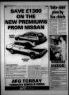 Torbay Express and South Devon Echo Thursday 22 June 1989 Page 14