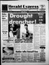 Torbay Express and South Devon Echo Thursday 10 August 1989 Page 1
