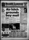 Torbay Express and South Devon Echo Tuesday 05 September 1989 Page 1
