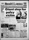 Torbay Express and South Devon Echo Saturday 30 September 1989 Page 1