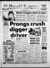Torbay Express and South Devon Echo Saturday 07 October 1989 Page 1