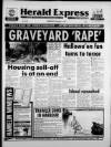 Torbay Express and South Devon Echo Wednesday 01 November 1989 Page 1