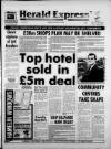 Torbay Express and South Devon Echo Friday 17 November 1989 Page 1