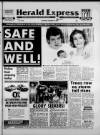 Torbay Express and South Devon Echo Saturday 27 January 1990 Page 1