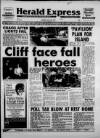 Torbay Express and South Devon Echo Monday 26 March 1990 Page 1