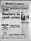 Torbay Express and South Devon Echo Wednesday 25 April 1990 Page 1