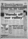 Torbay Express and South Devon Echo Friday 01 June 1990 Page 1