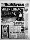 Torbay Express and South Devon Echo Thursday 05 July 1990 Page 1