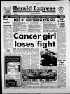 Torbay Express and South Devon Echo Tuesday 02 October 1990 Page 1