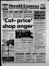 Torbay Express and South Devon Echo Wednesday 21 November 1990 Page 1