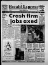 Torbay Express and South Devon Echo Thursday 13 December 1990 Page 1
