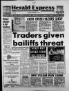 Torbay Express and South Devon Echo Saturday 15 December 1990 Page 1