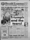 Torbay Express and South Devon Echo Monday 03 June 1991 Page 1